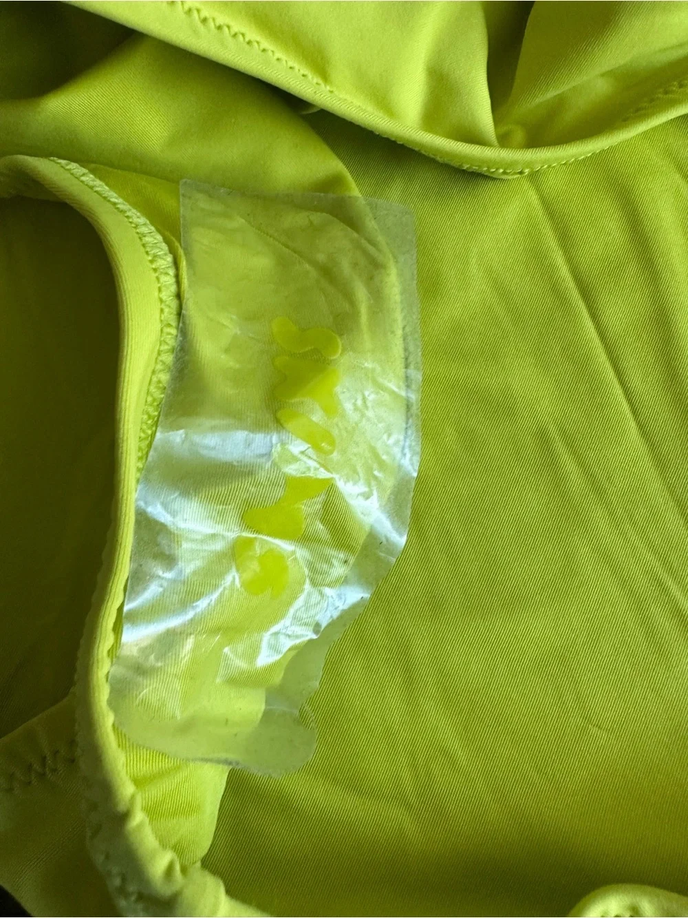 NWT SKIMS Plus Size Recycled Swim Mid Coverage Bottom Color Citrus - Size 3XL